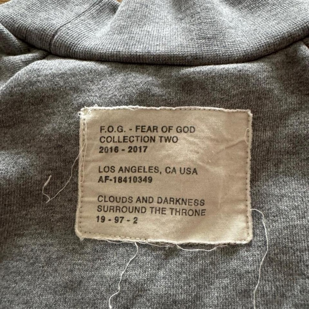 fear of god by jerry lorenzo mock neck collection two sweatshirt - Picture 5 of 5